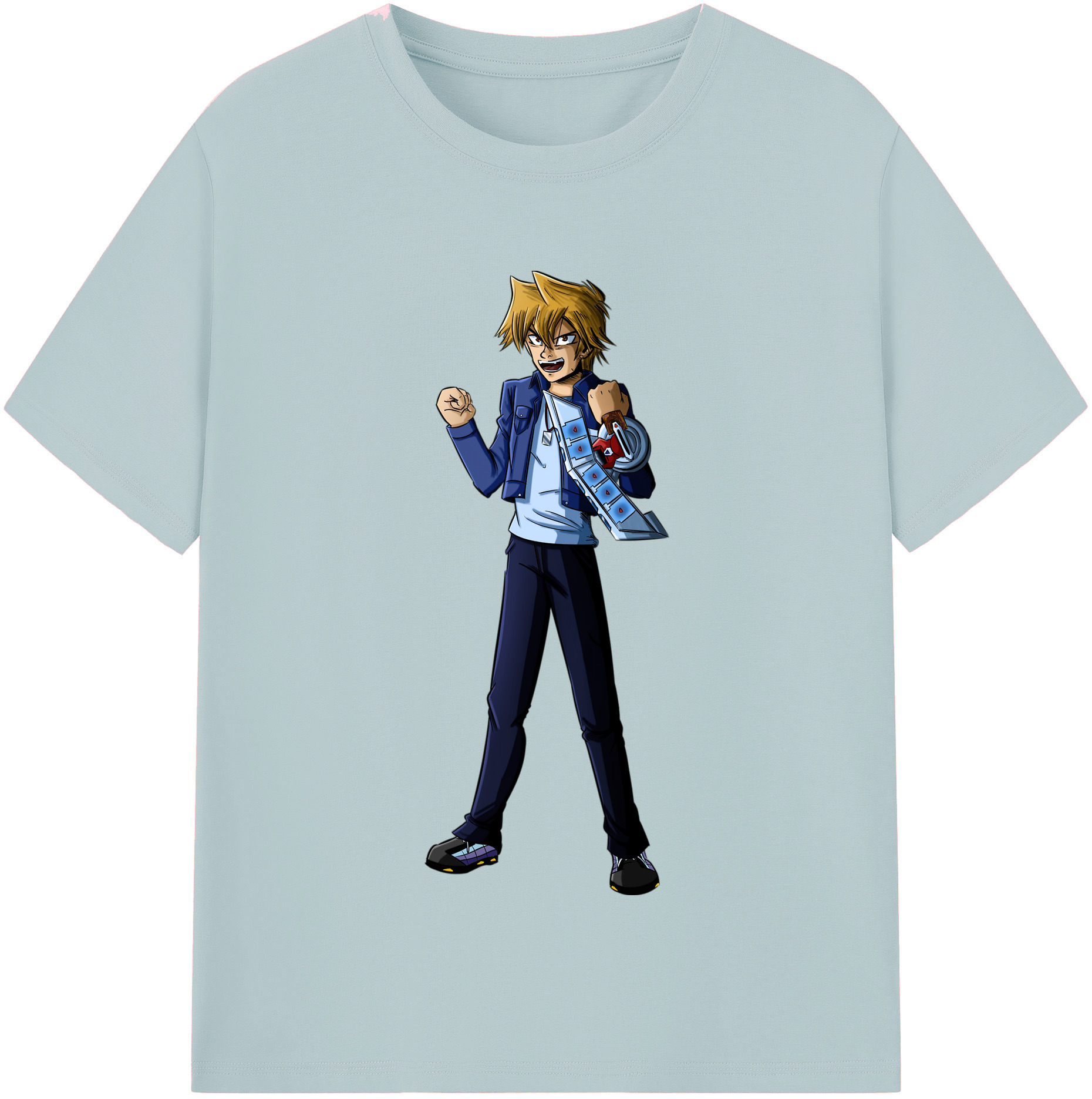 （画像用） 遊☆戯☆王 Yu-Gi-Oh! 綿100％半袖Tシャツ（フロントプリント）